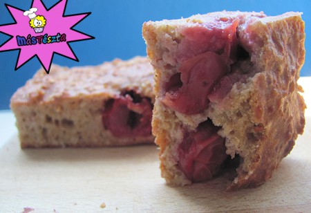 Meggyes protein pite